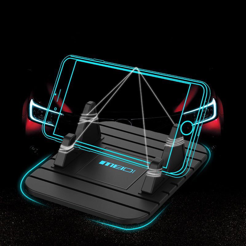 Phone Holder Silicone Non-Slip Car Dashboard Mount