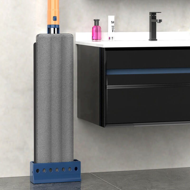 Floor Mop with Microfibre Pads and Swivel Head