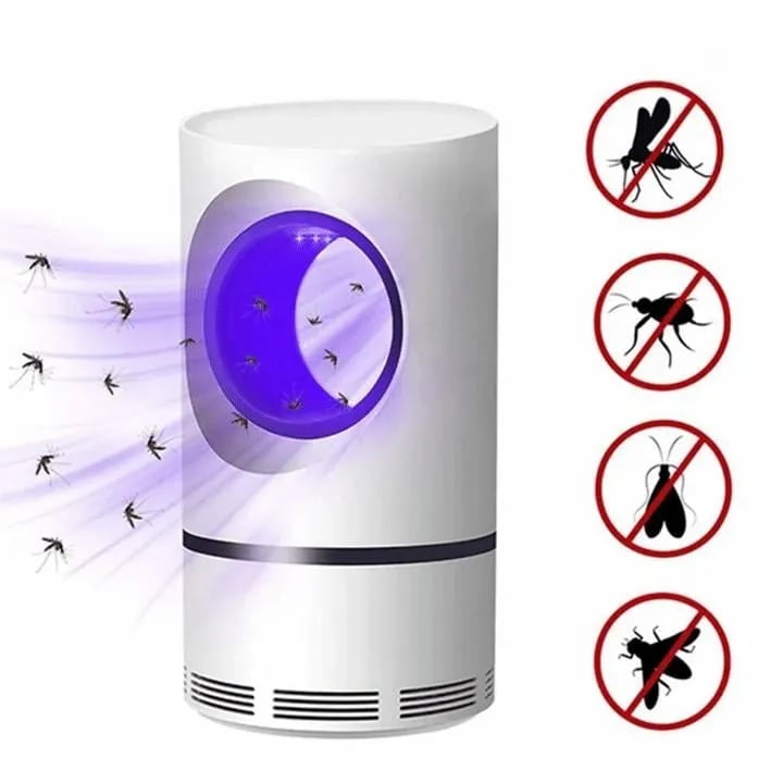 Silent UV Mosquito & Fly Zapper - Chemical-Free Pest Control for Bedrooms & Outdoors