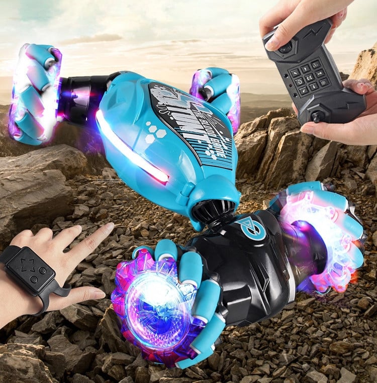 360° All-Terrain Stunt Car with Long Battery Life