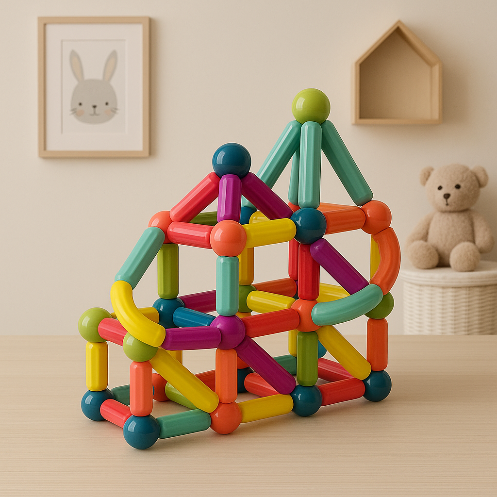 Magnetic Toys Colourful Building Blocks Set