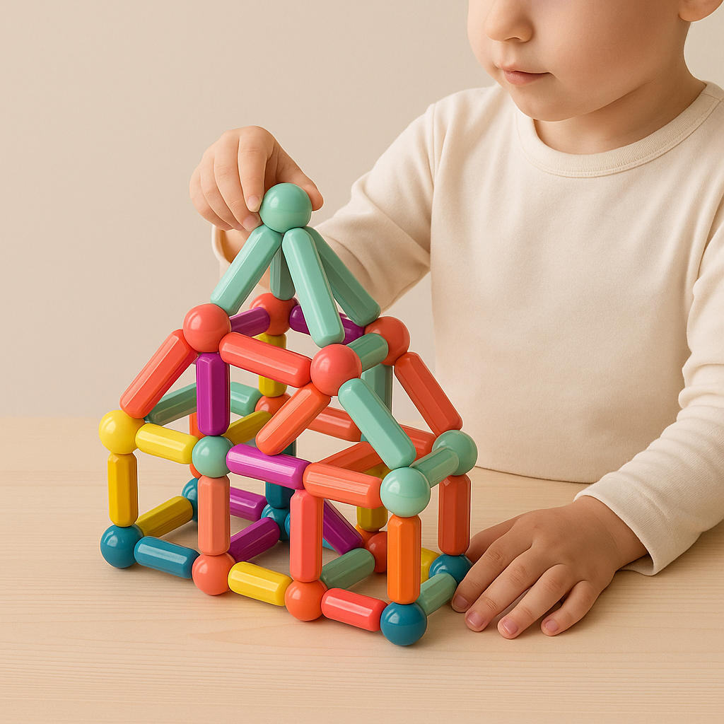 Magnetic Toys Colourful Building Blocks Set