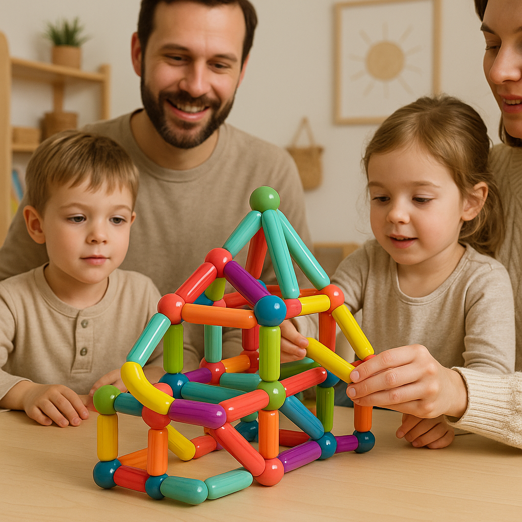 Magnetic Toys Colourful Building Blocks Set