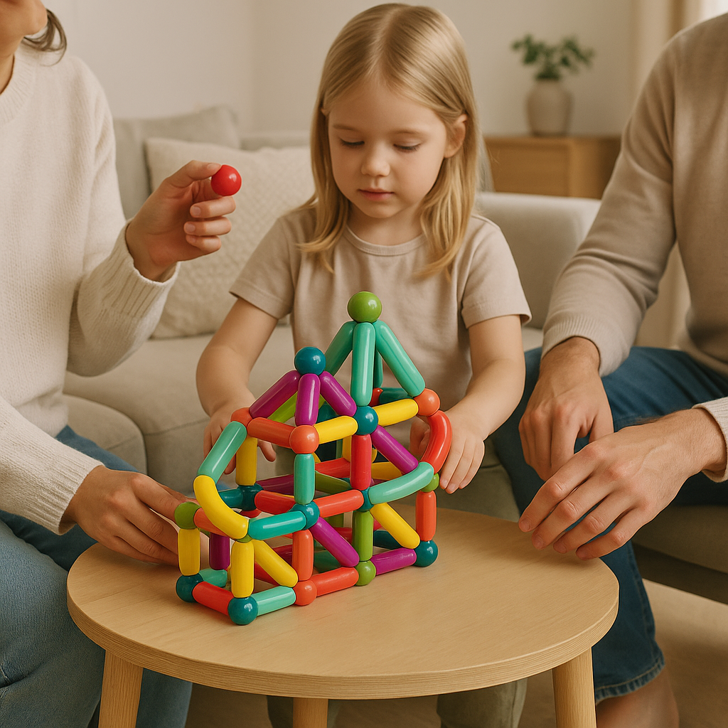 Magnetic Toys Colourful Building Blocks Set