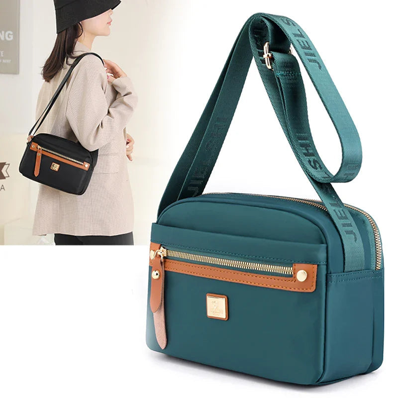 Multi-Pocket Crossbody Bag