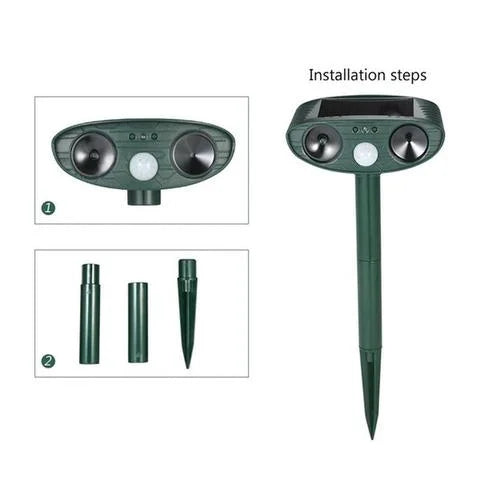 Garden Animal Repeller with Solar Sensor