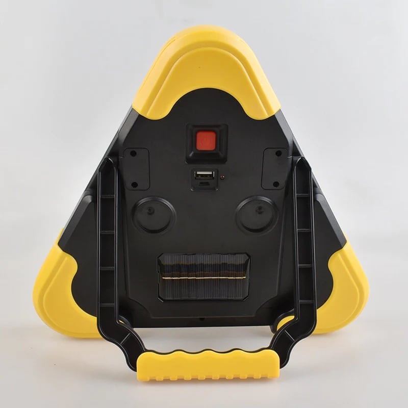 LED Emergency Light Triangle Solar Safety Lamp