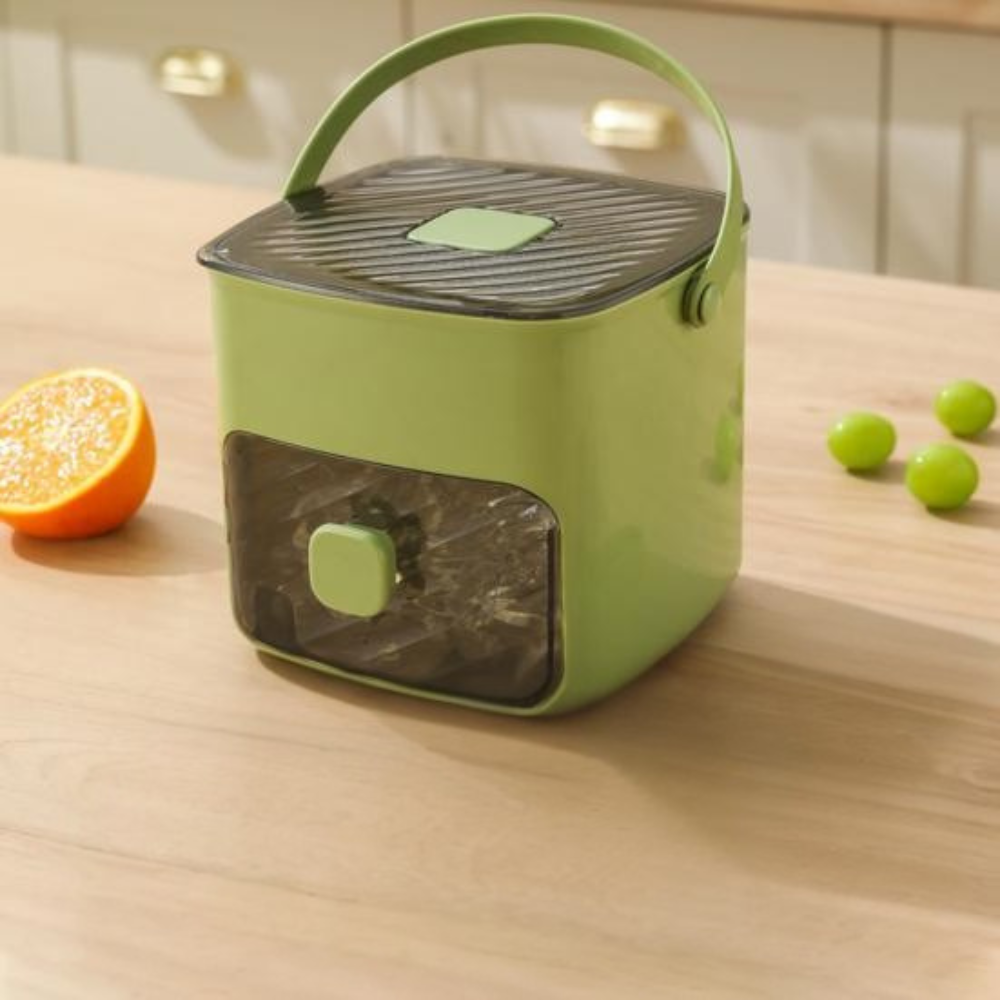 Ice Maker Tray with Storage Large Capacity