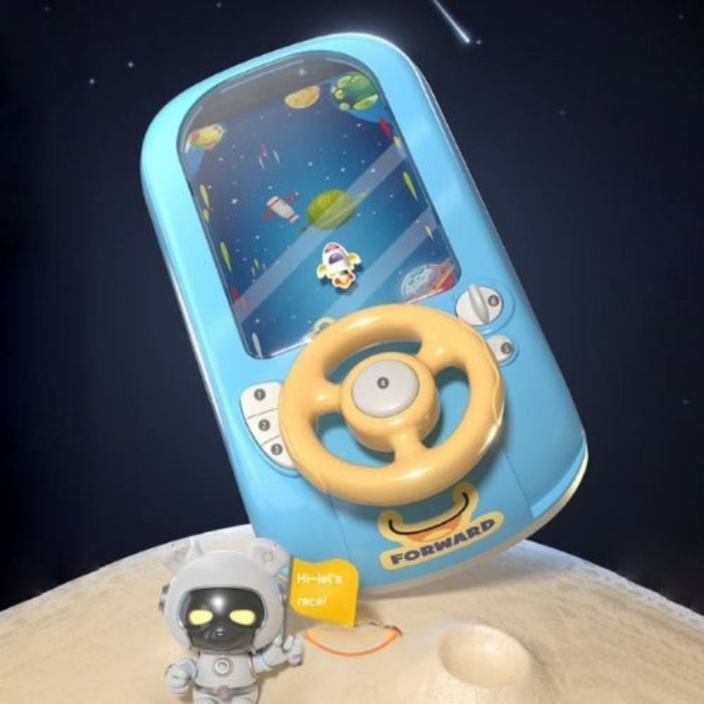 Kids Steering Wheel Toy with Sound Effects