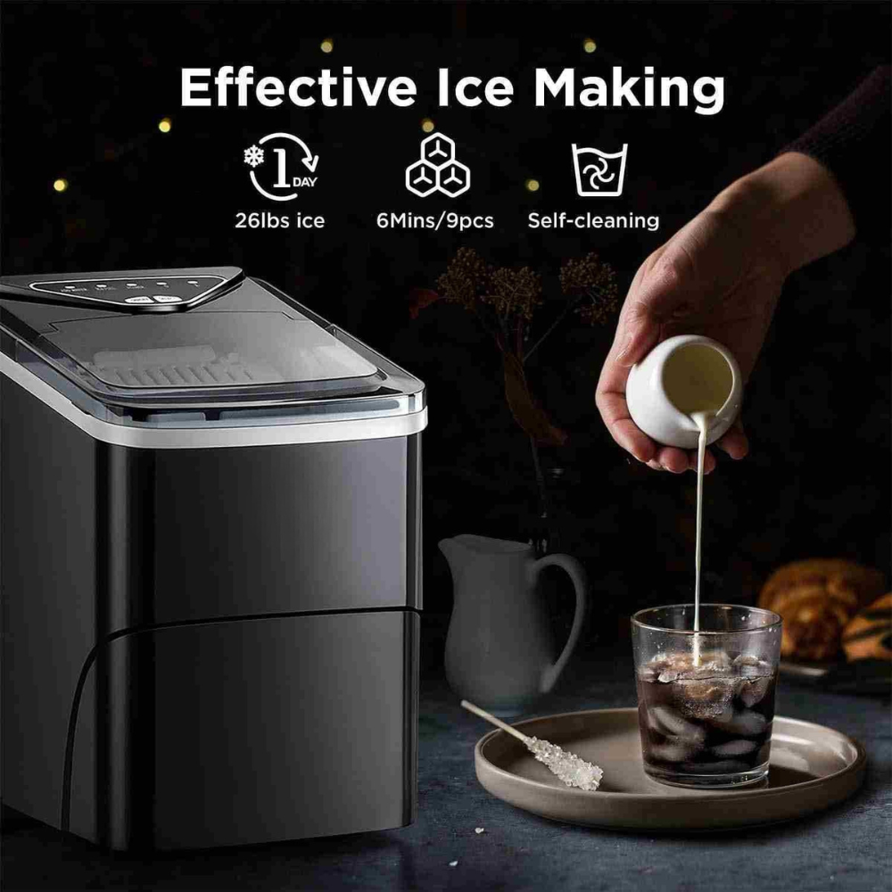 Ice Maker Machine for Home and Kitchen Use