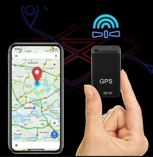 GPS Tracker Real Time Vehicle Locator Black