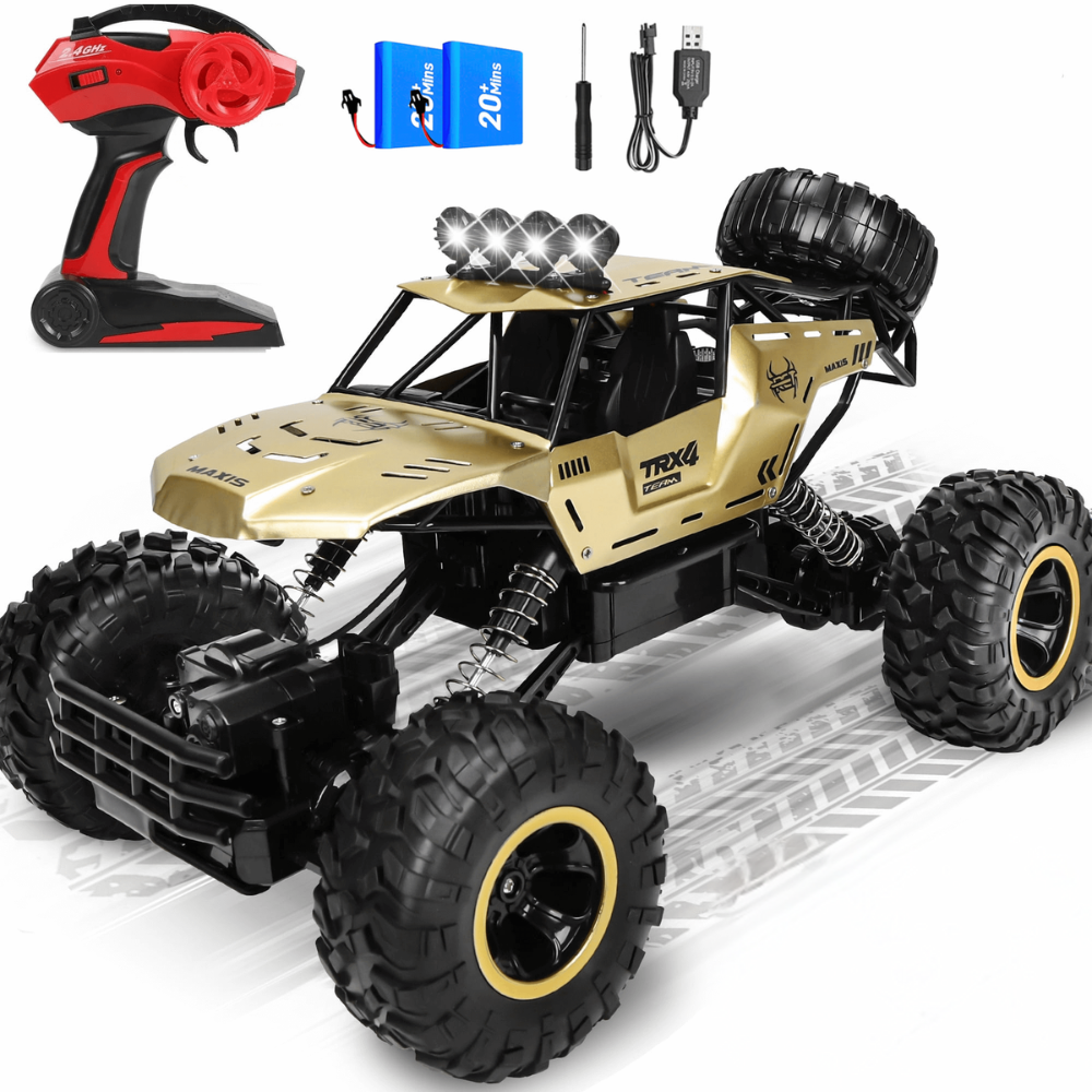 Remote Control Car with Off-Road Monster Wheels