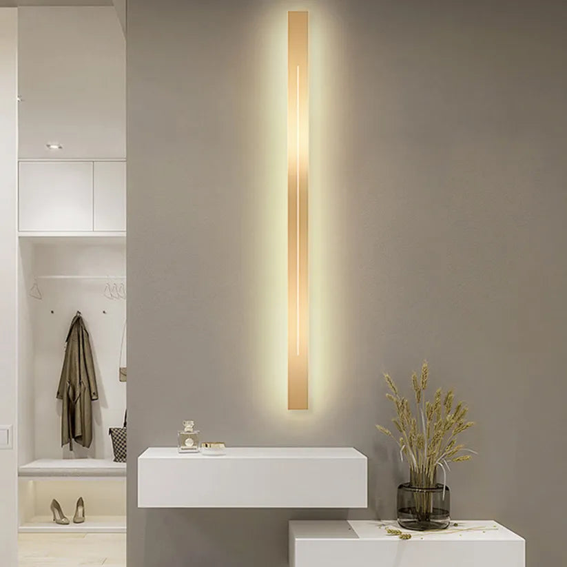 LED Wall Light | Modern Vertical Black Indoor Sconce