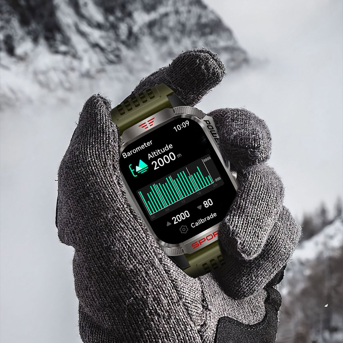 Indestructible Smart Watch Glucose and Fitness Tracking