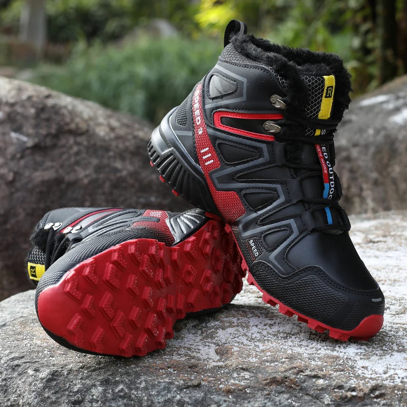 Hiking Boots Waterproof Non Slip Outdoor Shoes