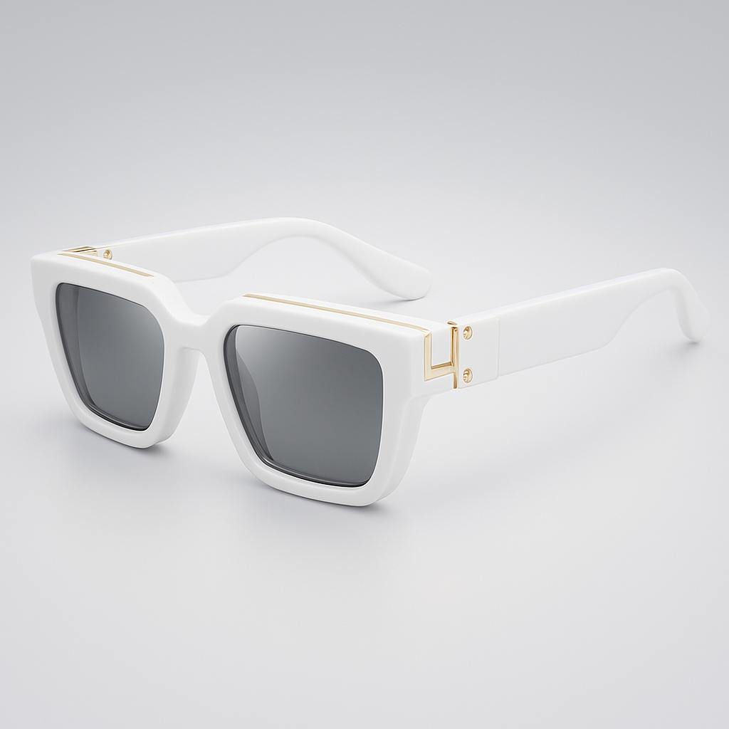 Black Square UV Protection Sunglasses