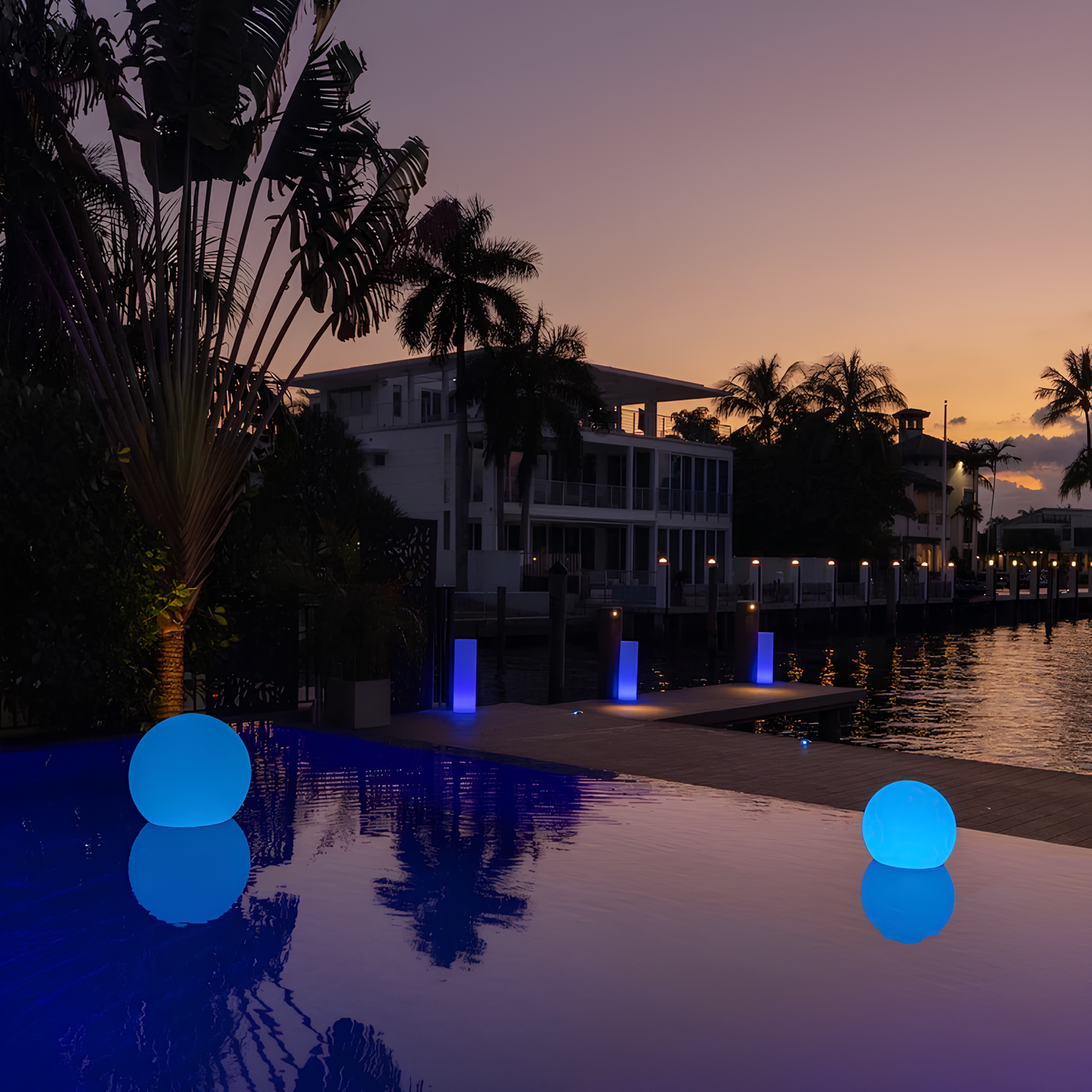 GlowSphere | Weatherproof Remote-Control LED Light for Outdoors