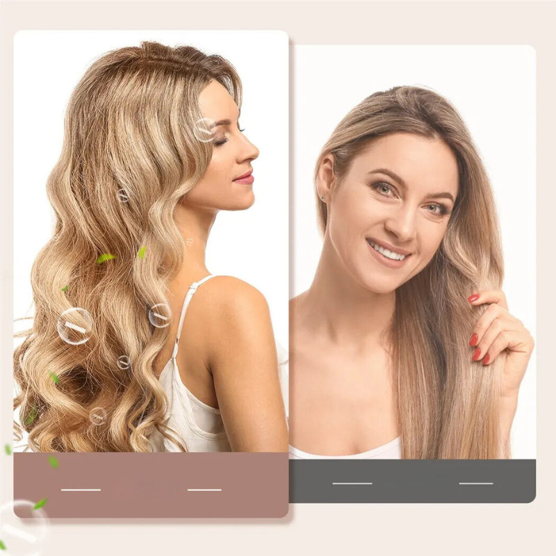Curling Iron | Dual Barrel Hair Styler for Home Use