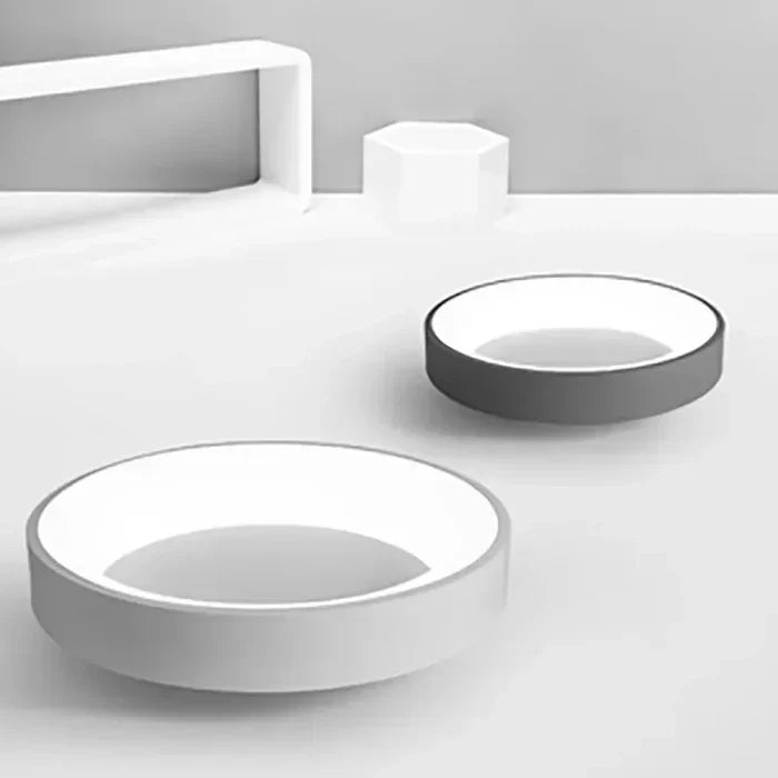 Round Ceiling Light | Scandinavian LED Flush Mount Fixture
