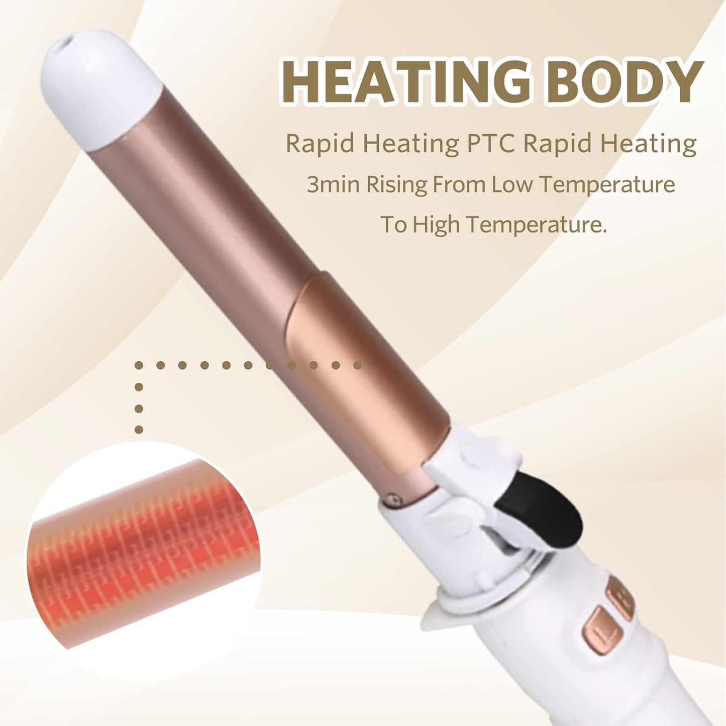 Curling Iron | Dual Barrel Hair Styler for Home Use