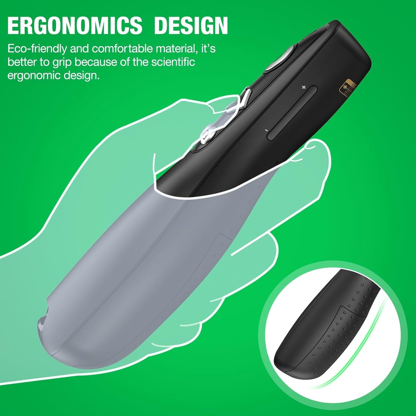 Presentation Remote Wireless USB Laser Clicker