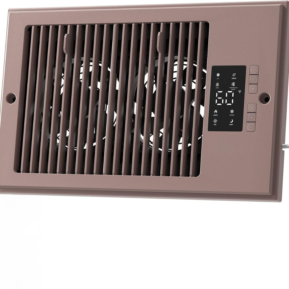 Floor Vent Fan Booster with Remote Control