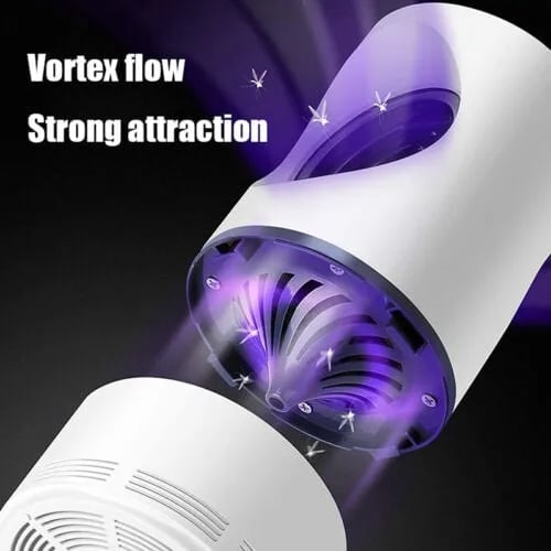 Silent UV Mosquito & Fly Zapper - Chemical-Free Pest Control for Bedrooms & Outdoors