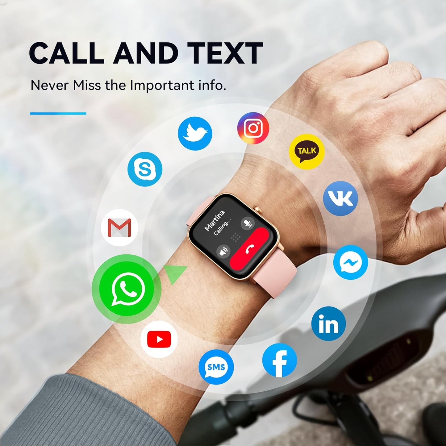 Smart Watch with Glucose and Health Monitoring