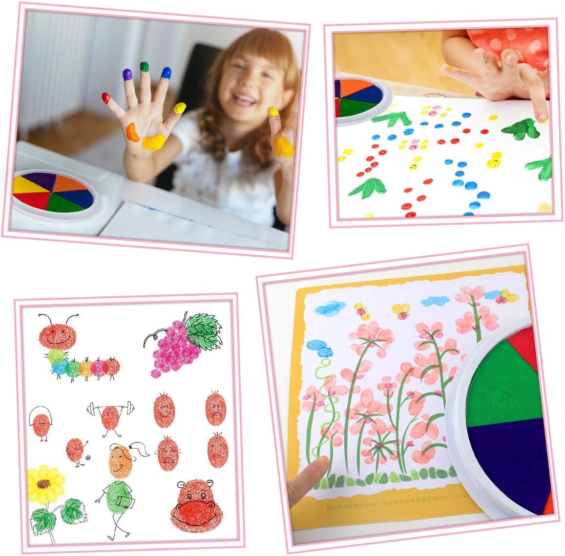 Kids Washable Paint Set with Bright Colours