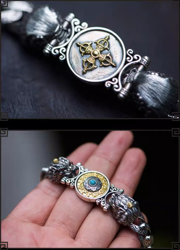 Good Luck Chakra Taotie Bracelet (2 Styles)