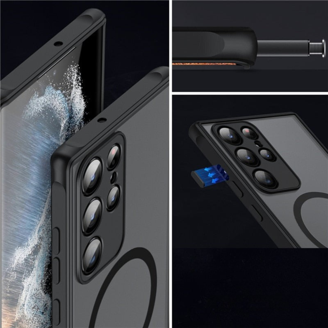 Phone Case with Camera and Screen Protection