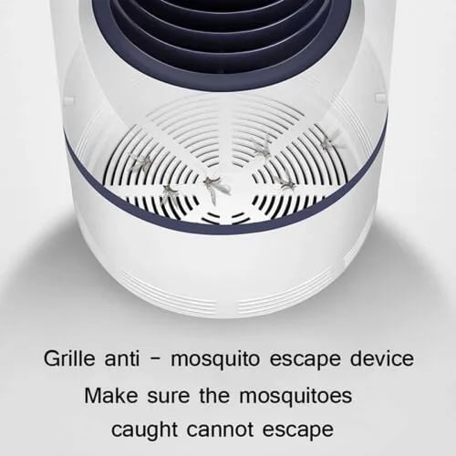 Silent UV Mosquito & Fly Zapper - Chemical-Free Pest Control for Bedrooms & Outdoors