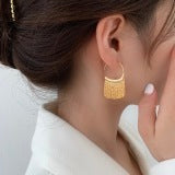 Scalloped Tassel Earrings