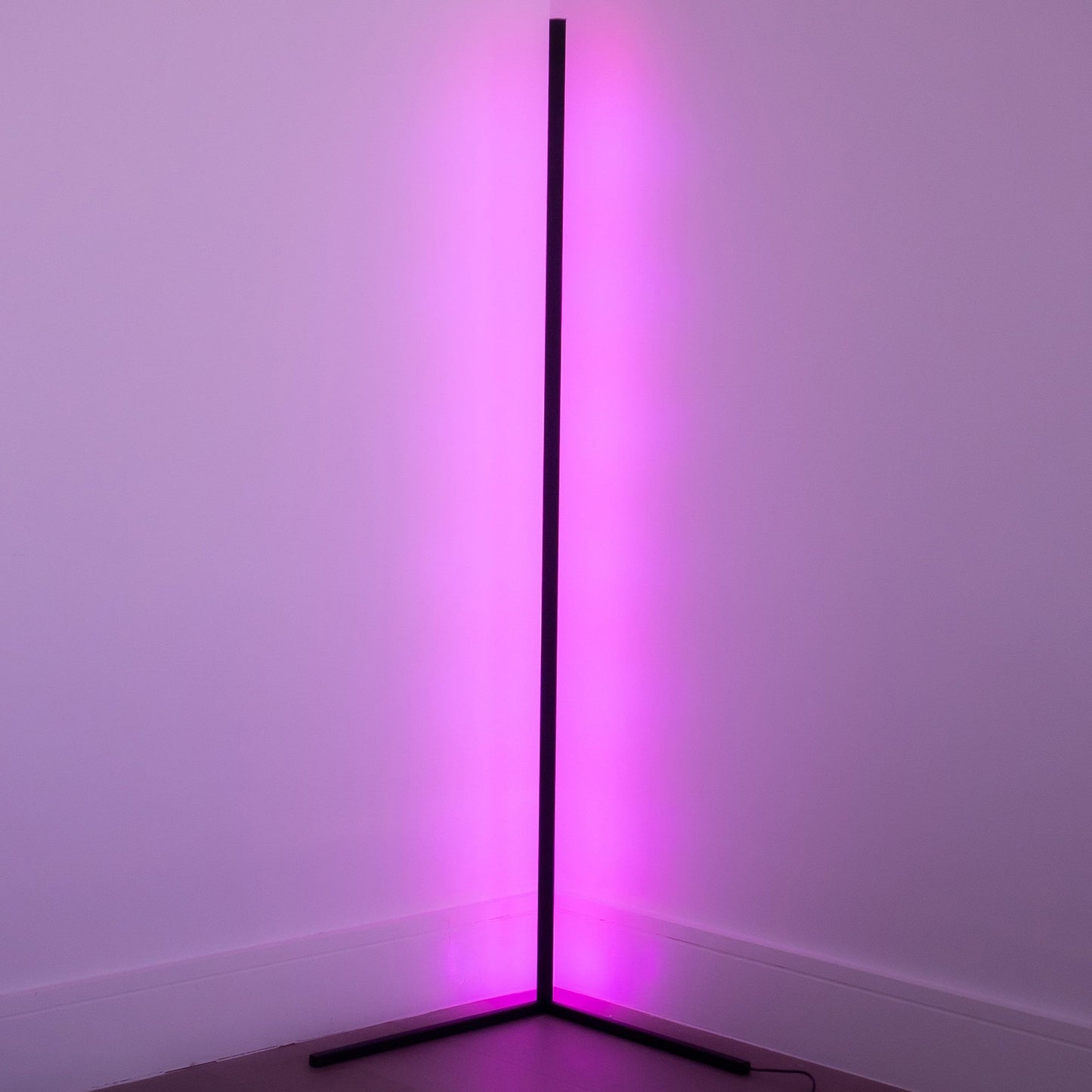Modern LED Aluminum Corner Floor Lamp