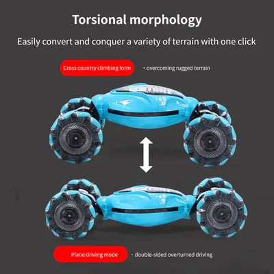 360° All-Terrain Stunt Car with Long Battery Life