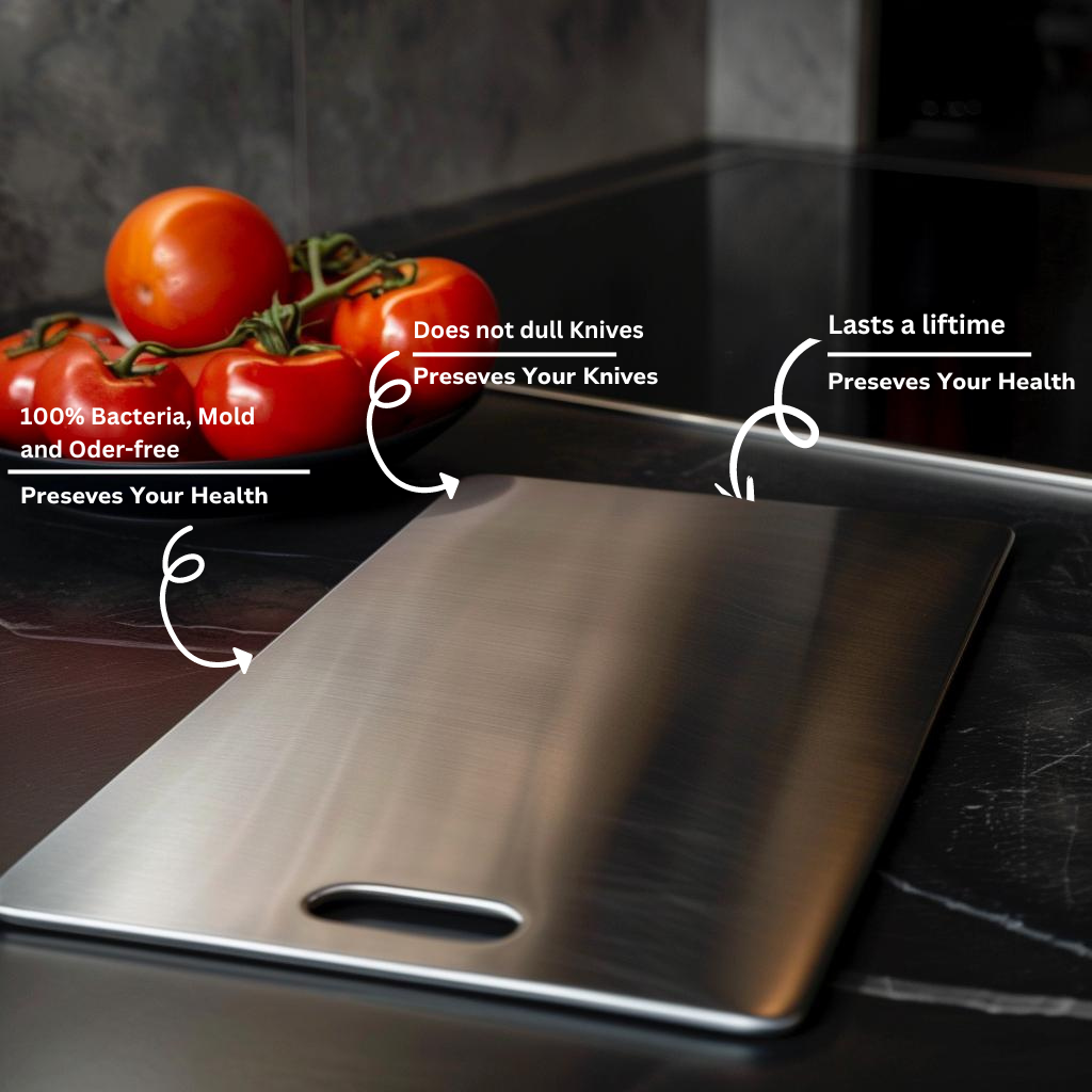 Antibacterial Chopping Board | Knife-Safe Stain-Free Kitchen Essential