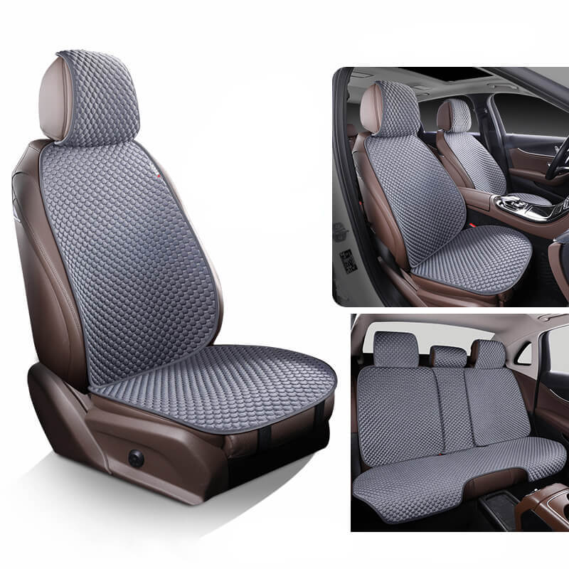 Car Seat Cover Cooling Ice Silk Design