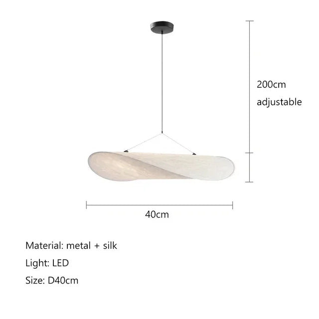 Soft Flowing Ceiling Lights for Living Room