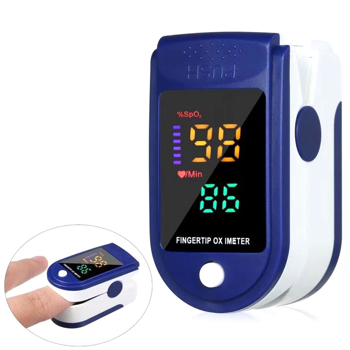 Pulse Oximeter | LED Finger Monitor for Home Use