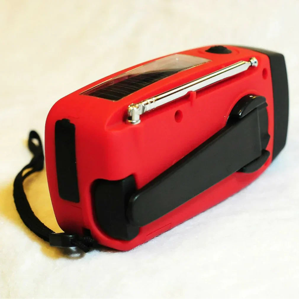 Emergency Radio | Solar Hand Crank Power Hub for Camping