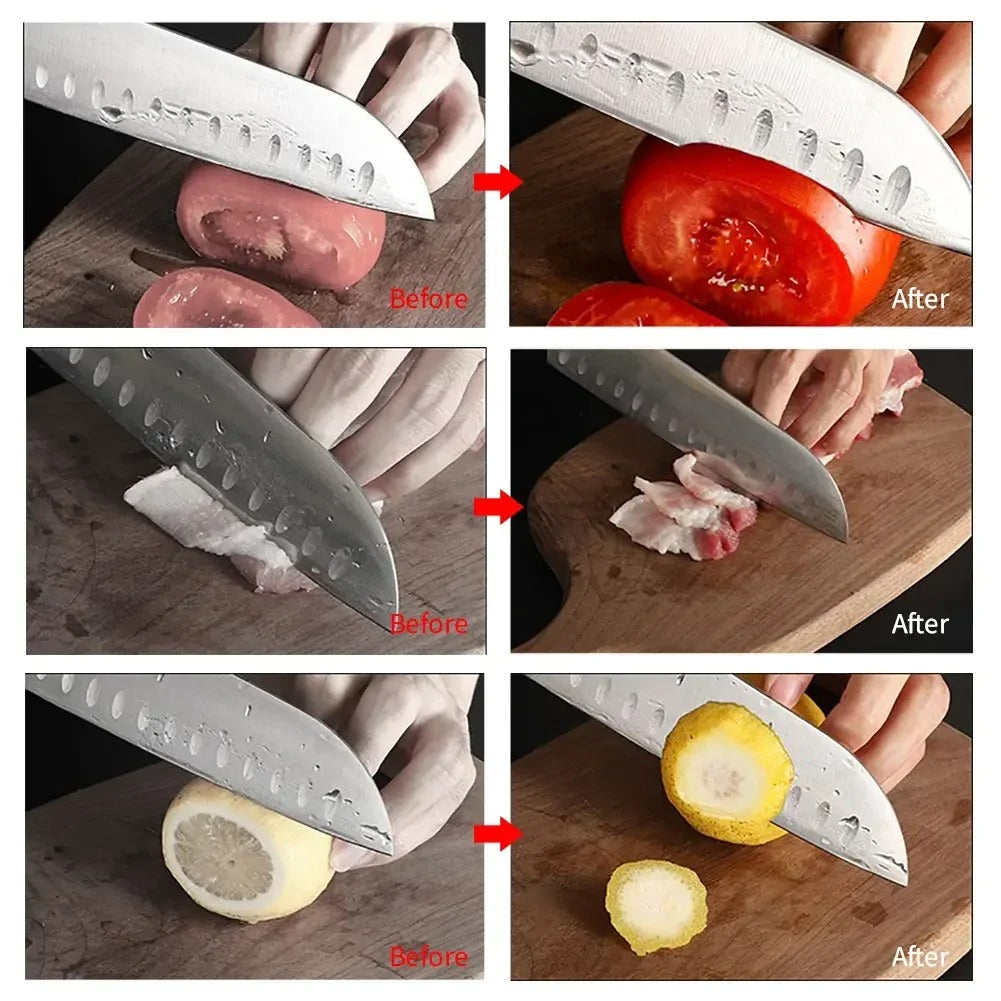 Globetrek° ElectricSharpener: Multifunktionell Elektrisk Knivslip