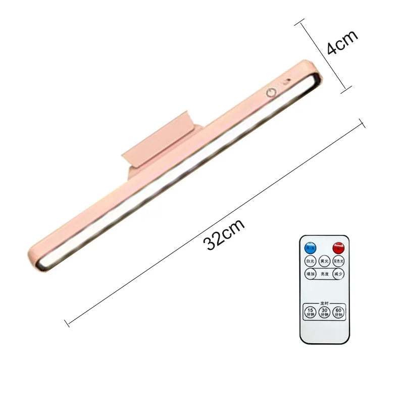 Wireless LED Desk Lamp | Adjustable Brightness for Office