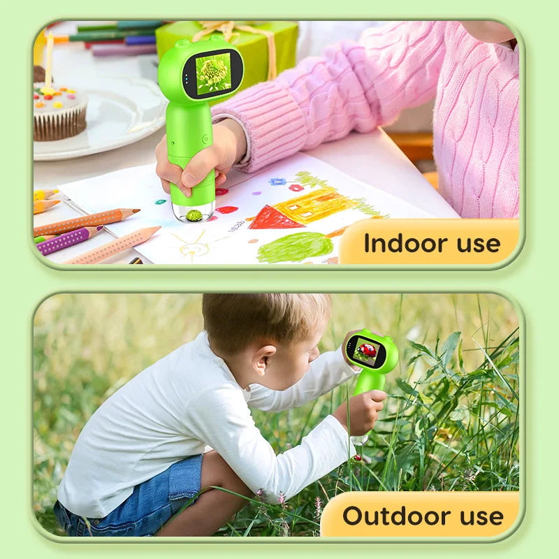 Digital Microscope Kids Portable Coin Viewer