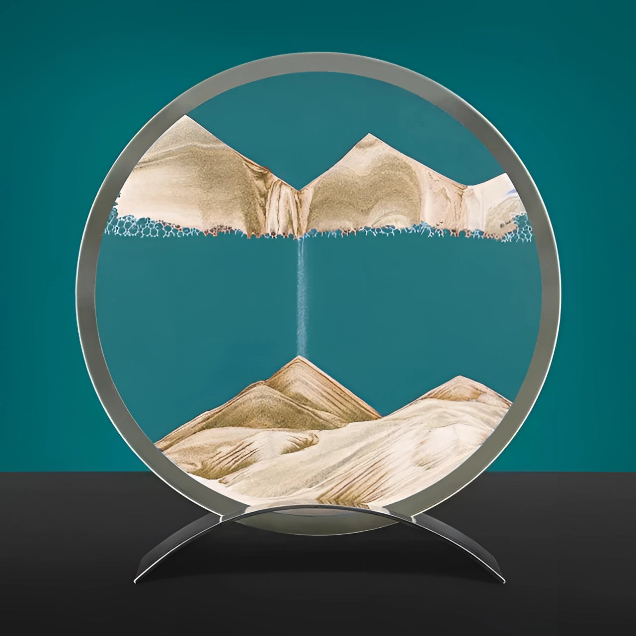 Wall Art Motion Sand Timer Light