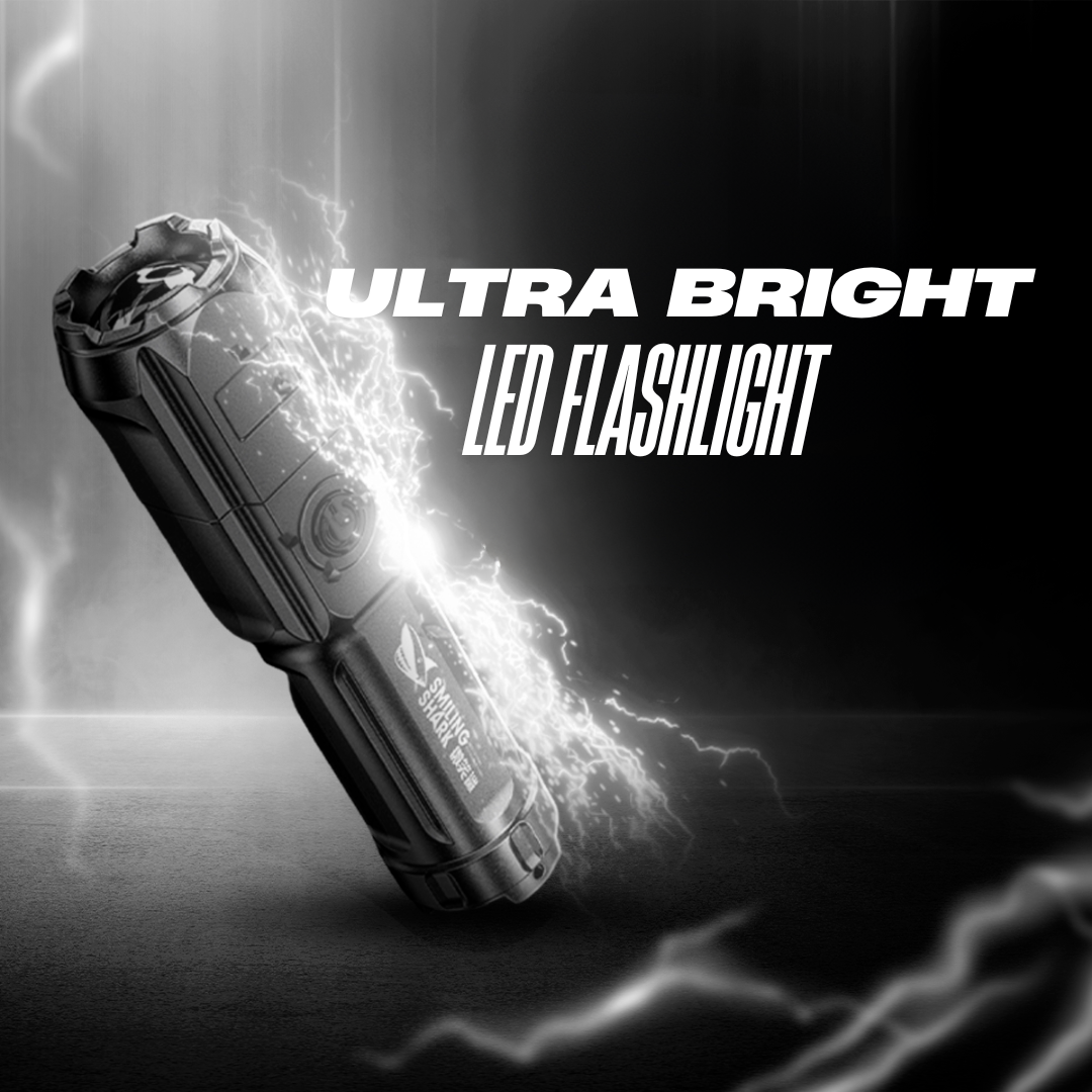 LED Torch Rechargeable Waterproof Outdoor Flashlight