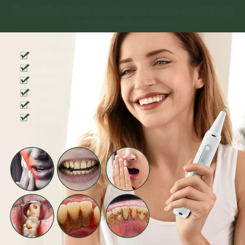 Dental Scaler | Ultrasonic Plaque Remover Tool for Home