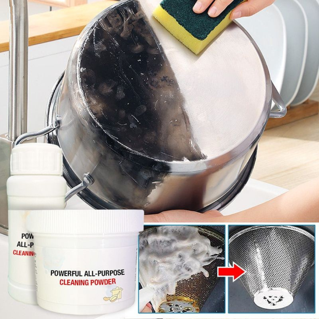 Cleaning Powder for Stainless Steel Kitchen Surfaces
