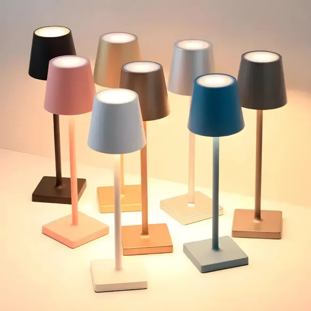 LED Table Lamp Rechargeable Touch Dimmable Light