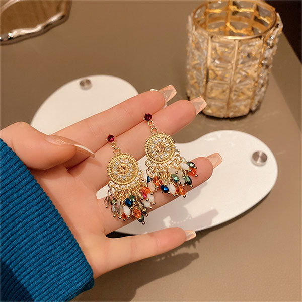 Handmade Ethnic Style Beaded Earrings (2 styles)