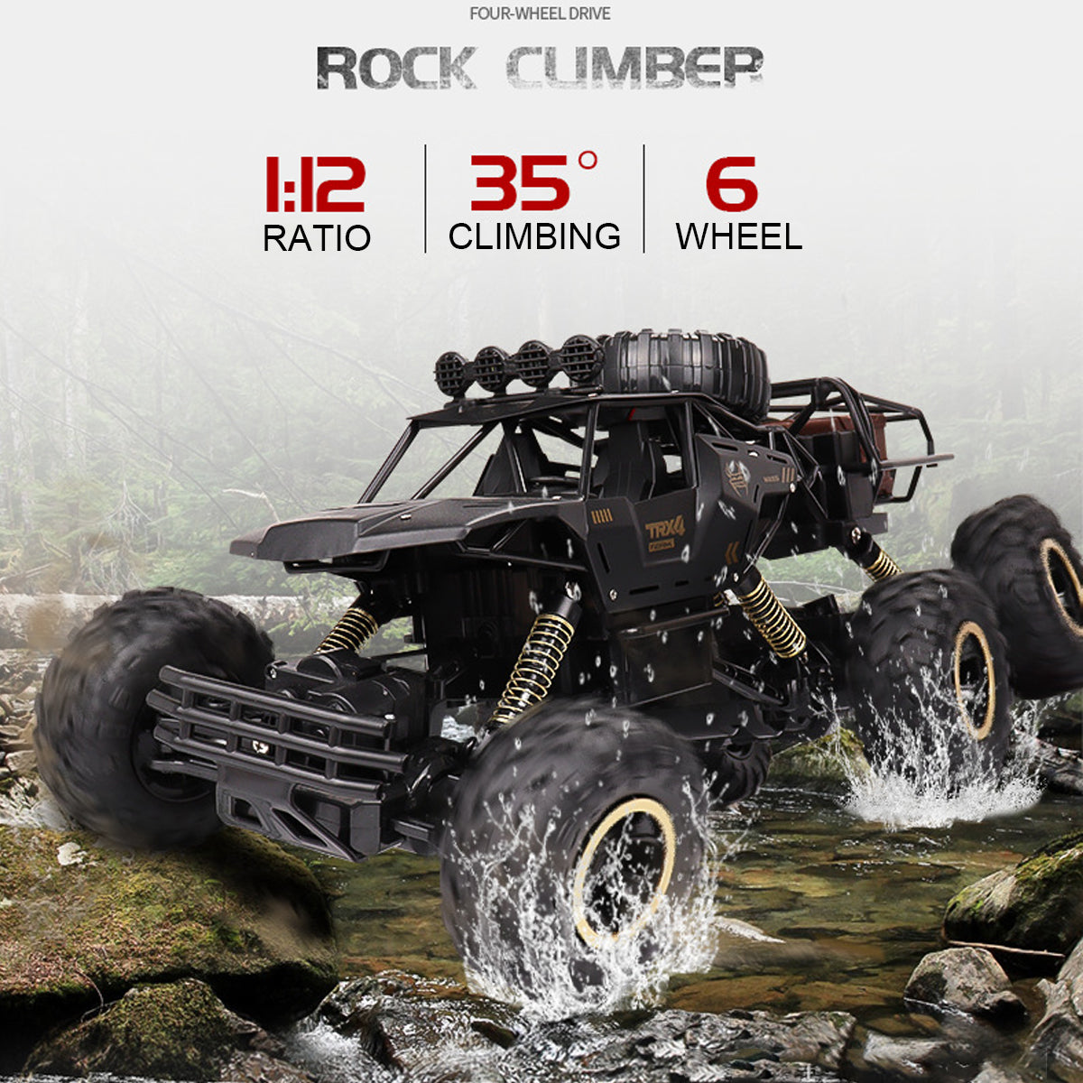 Remote Control Off-Road Monster Truck Toy